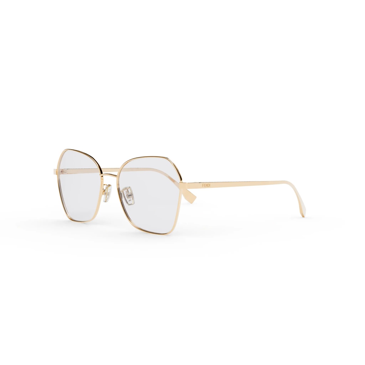 Occhiali da vista Fendi donna FE50040U Metallo Oro Rosé Lucido