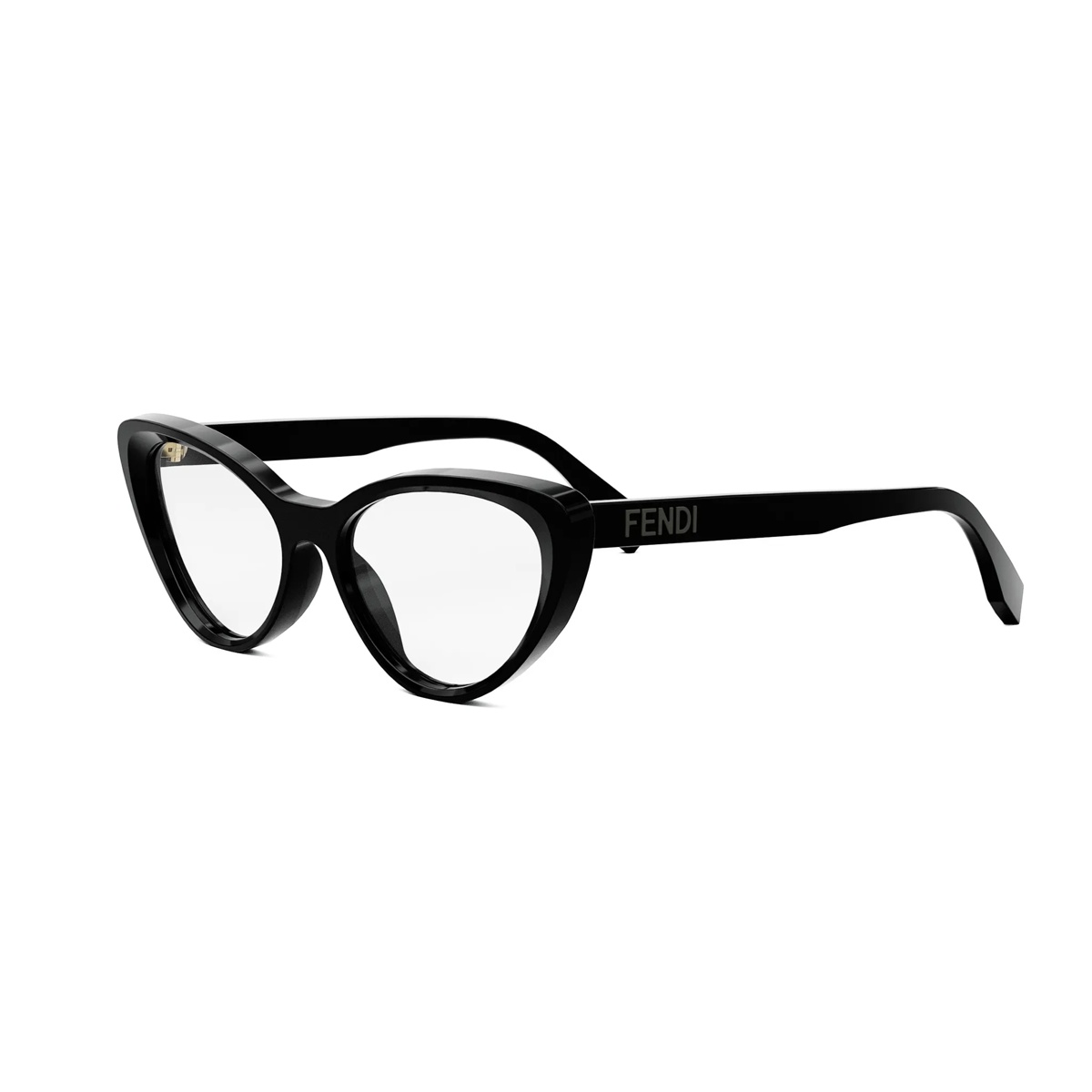 Occhiali da vista Fendi donna neri FE50075I Lettering – Garanzia Uffic