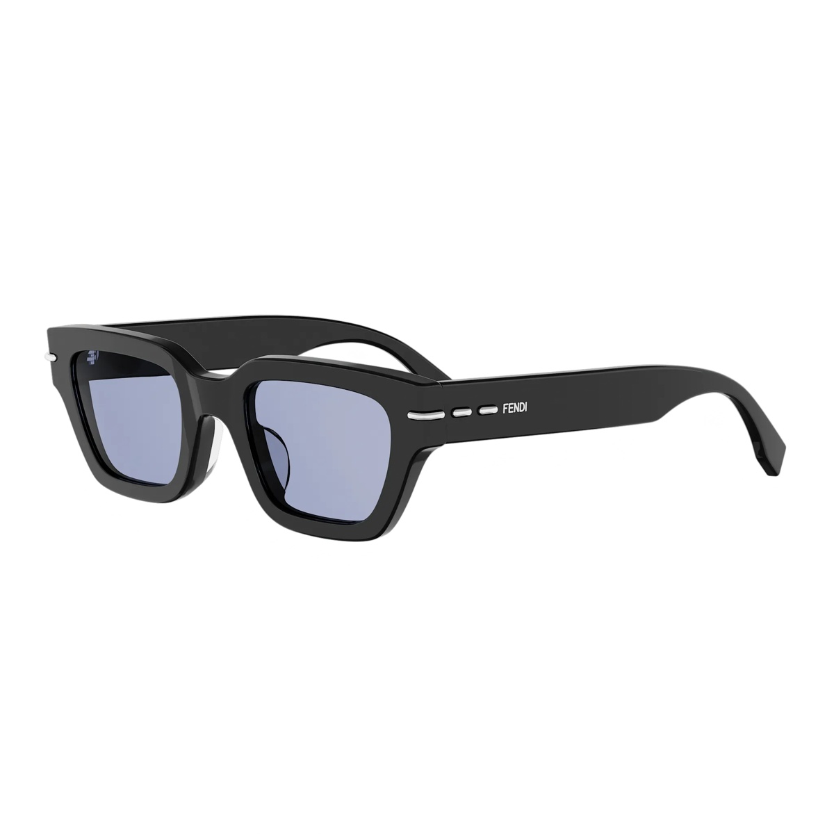 Occhiali da Sole Fendi Uomo Neri FE40191F | Lenti Blu Standard