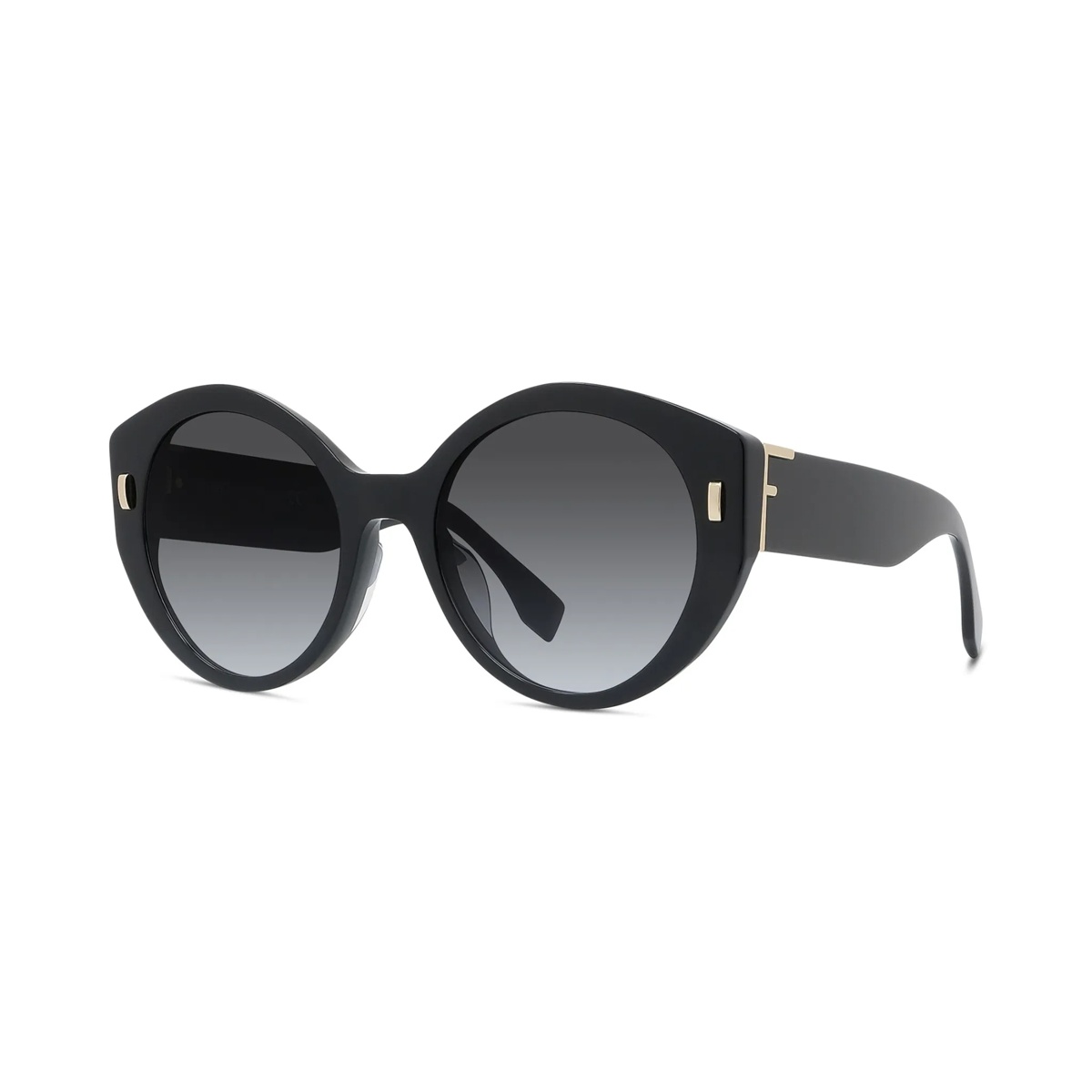 Occhiali da Sole Fendi First Donna Neri Lucidi | FE40037U