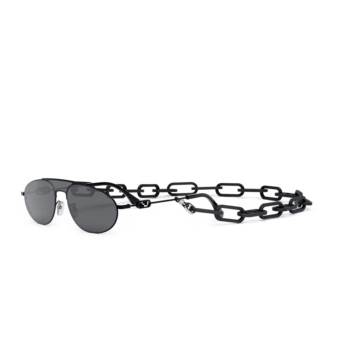 Occhiali da Sole Fendi O'Lock Uomo FE40072U Neri - Lenti Grigie